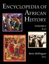 Encyclopedia of African History book cover art