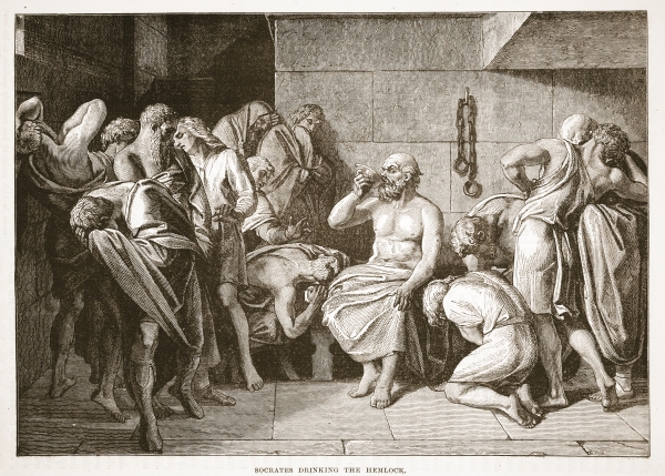 The death of Socrates