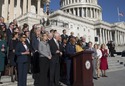 Congresspeople call for action on gun safety legislation on Oct. 4 after the mass shooting in Las Vegas.