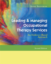 book cover for Leading & managing occupational therapy services: an evidence-based approach